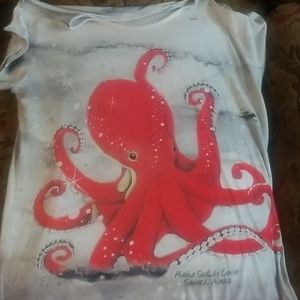 Rare vacation Octopus shirt